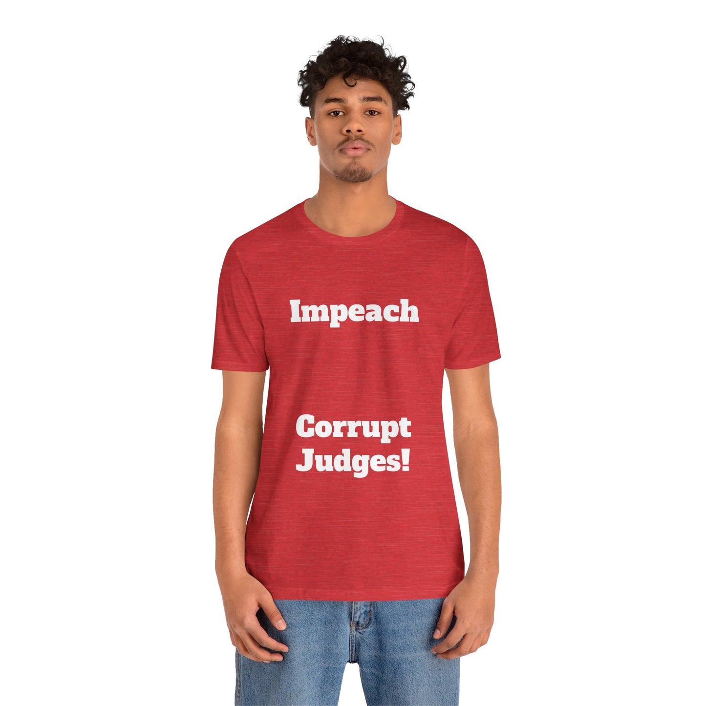 T-Shirt Bench the Corruption Activist Tee